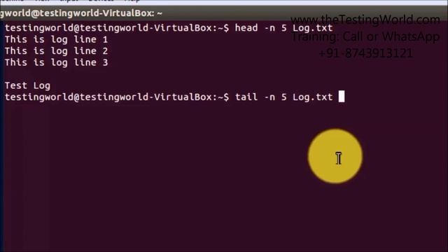Unix : For Software Testers- Day 3: Check Log Files смотреть онлайн