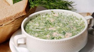 Окрошка на кефире Очень Вкусный Рецепт