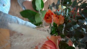 Как собрать композицию на 100% натуральной флористической пене от компании "Agra-Wool International