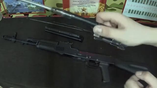 Неполная разборка АК 74 "КГУ ОШ 2"школа Мурат Рымгалиевич смотреть онлайн