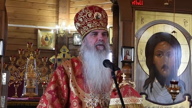 Проповедь епископа Каменского и Камышловского Мефодия в день апостола и евангелиста Иоанна Богослов смотреть онлайн