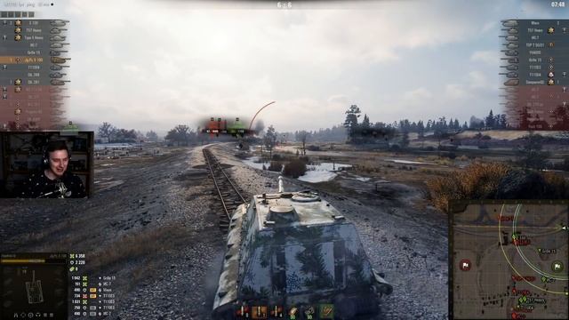 Мощный хруст кабин - Jg Pz E100 смотреть онлайн