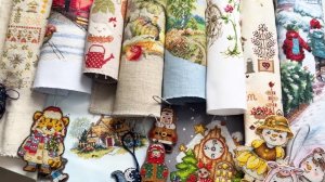 4. Вышивальные ИТОГИ Года🎄 24 готовые работы