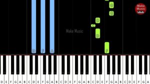 SCOOTER - How Much Is The Fish ? Piano Tutorial