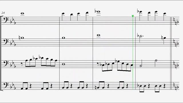 Castlevania Dawn of Sorrow: After Confession - Trombone Quartet смотреть онлайн
