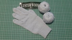 Перчатки на вязальной машине. Долевая перчатка.