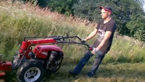 NIBBI Mak16 with MF 70 agrozet JIČÍN mower mulcher