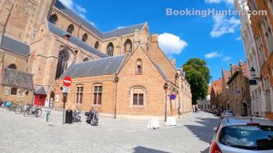 Bruges, Belgium Walking Tour (4k Ultra HD 60fps) – With Captions