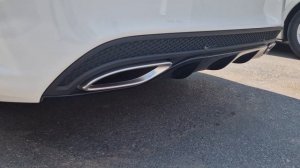 Активный выхлоп W205 C300