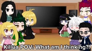 Hunter x hunter react to F!Y/n