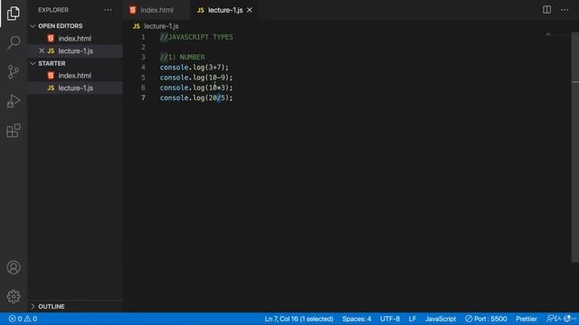 Javascript Types -The Most Complete JavaScript Course 2021-2022