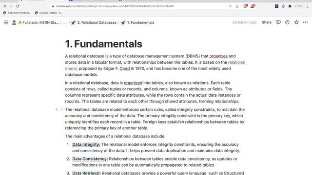 RDBMS Fundamentals - MERN Stack Full Course Playlist - 034