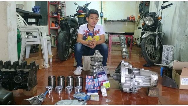 ¡¡¡ YA CASI ESTA EL NUEVO MOTOR !!! bloque 1600, renault 9 Gtl смотреть онлайн