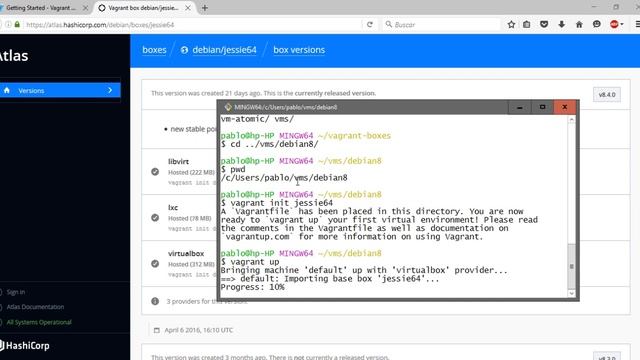 Virtualbox + Debian + Vagrant + Windows 10 смотреть онлайн