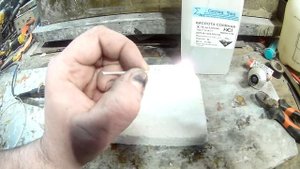 Кисточка из оптоволоконного кабеля