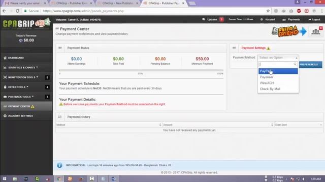 CPA Marketing Part 3: How to Register Or Create Account On Cpagrip.com смотреть онлайн