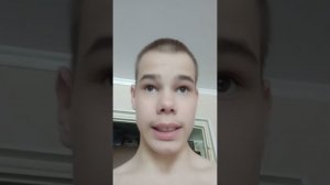 Видеообращение к своим подписчикам (Папа меня ударил!)