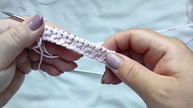 Дитяча пов'язка на голову спицями 😍 Готуємося до прохолодних осінніх днів завчасно! #вязанняспицями