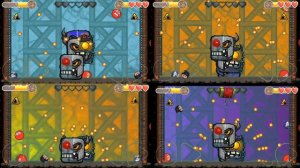 Half Fused Face Monster Boss Fight in Red Ball 4.