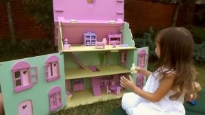 VLOG Играем кукольным домиком на даче ELC Rosebud Country Dolls House