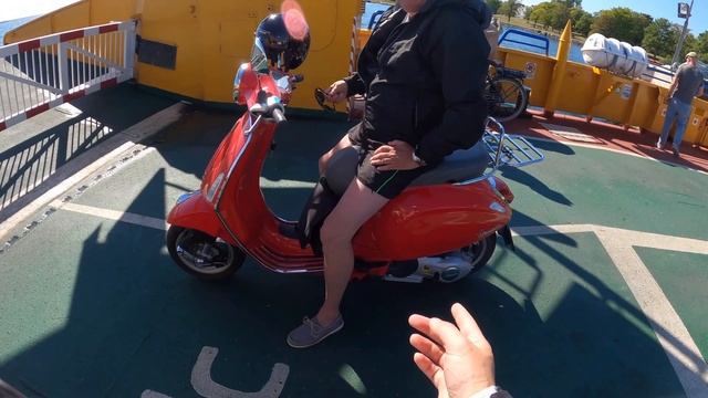 He travels Sweden on a 150cc VESPA!  [S3 - Eps. 19].