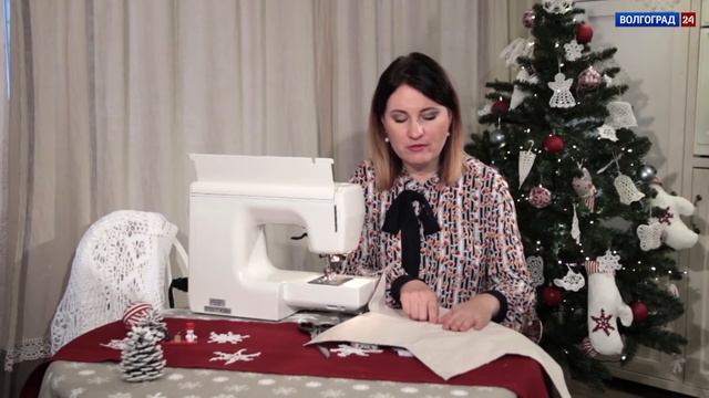 Я люблю пэчворк. Новогодняя салфетка. 13.12.18 смотреть онлайн