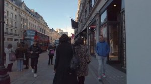 London Walk Tour of Busy West End - Trafalgar Square to Warren Street Station