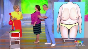 Как жить с большой грудью. Жить здорово! Фрагмент выпуска от 27.01.2017