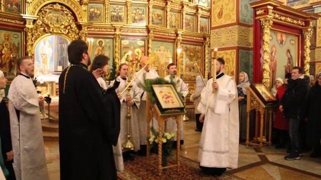 Величание Рождеству Христову. Кафедральный собор преподобных Афанасия и Феодосия Череповецких. смотреть онлайн