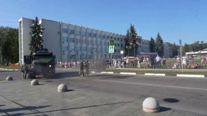Показательное выступление ОМОНА. Сергиев Посад