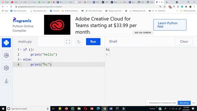Python Tutorial | if else statement | in Hindi смотреть онлайн