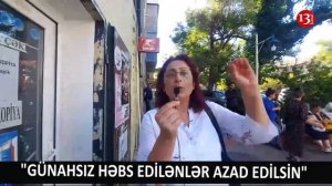 "Kişilərimiz günahsız yerə hakimiyyətin göstərişi ilə həbs edilib, bu ölkəni RÜSVAY ETMƏKDİR"