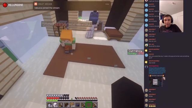 My FIRST house on the STONIELAND!! A Minecraft Java/Bedrock CROSSPLAY SERVER!?? смотреть онлайн