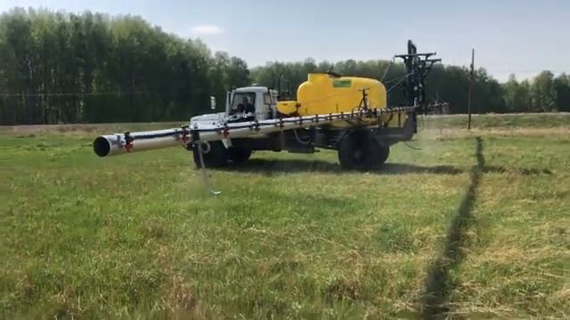 Опрыскиватель на базе ГАЗ «Садко» производства ХИМТЕХНО