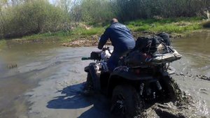 Квадрик РМ 500 грязь прорва 2