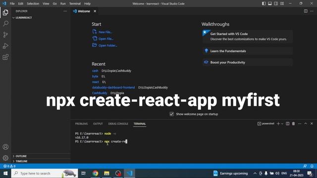 How to setup React Js. Learn React: From Zero to Hero. Part 2 | In Hindi