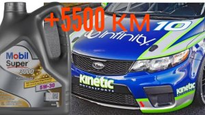 Mobil super 3000 Fe a5/b5 5w30 + KIA CERATOт1.62013год тест на четырехшариковой машине трения 60 мин