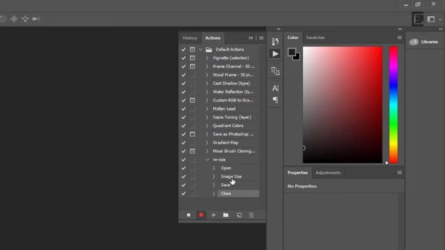 Reduce image size using action script [Tamil] - Learn Photoshop CC-Advance 01 смотреть онлайн