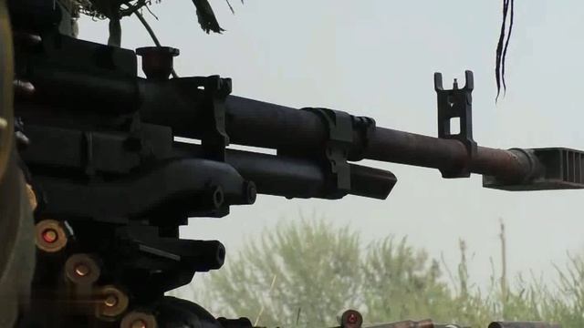 Кадры штурма поселка Благодатное на Николаевском направлении, в том числе - от первого лица