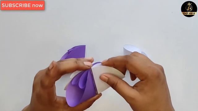 How to Make Paper Flowers | Paper Flower Making | Flower Making with Paper | flowers #JScraftworld
