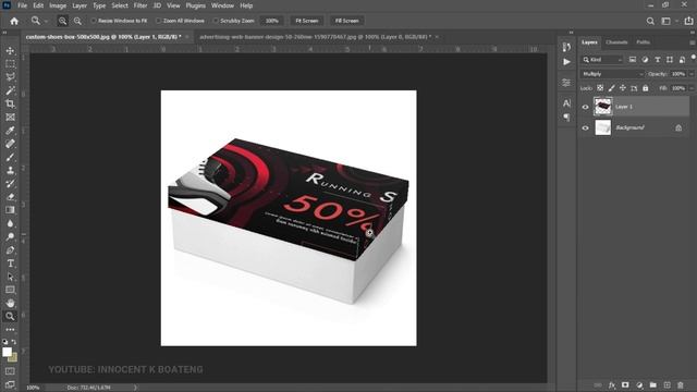 Easy Product Packaging Mockup Without a PSD Mockup | Photoshop Tutorial смотреть онлайн
