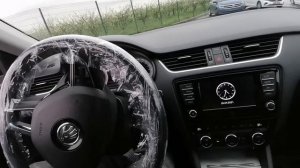 Skoda Octavia A-7 хруст при движении в передней левой части подвески.