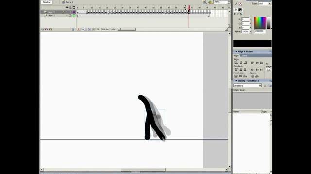 Stick Figure Jumping Tutorial смотреть онлайн
