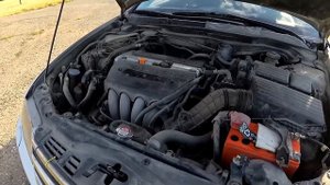 Масляные проблемы Honda Accord 7 о которых не говорят. Течь масла, запах гари в салоне.