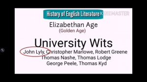 Elizabethan Age: History of English Literature