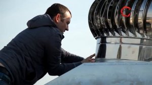 Как самому установить дефлектор вентиляции ? Монтаж турбодефлектора на крышу дома. Инструкция