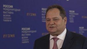 Выступление Главы Еврейского автономного округа Ростислава Эрнстовича Гольдштейна на выставке 'Росс