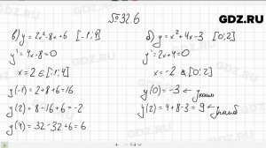№ 32.6 - Алгебра 10-11 класс Мордкович