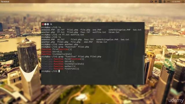 Introduction to the GREP command смотреть онлайн