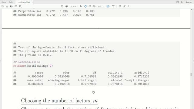 amv56 - Maximum Likelihood Method to estimate Parameters in Factor Analysis Model